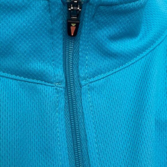 Kerrits Shirt Colorblock Short Sleeve 1/4 Zip Equestrian Rodeo Size Large - Picture 6 of 7